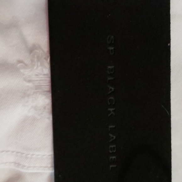 Brand New SP BLACK LABEL Jean's SZ.25 white - Picture 4 of 4